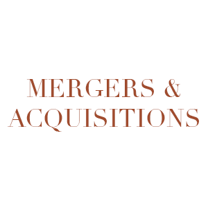 Mergers, Acquisitions, & Sales